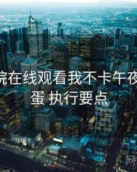 神马影院在线观看我不卡午夜 片尾彩蛋 执行要点