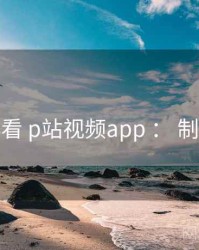 避坑必看 p站视频app ： 制作幕后