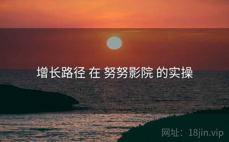 增长路径 在 努努影院 的实操