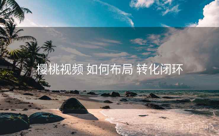 樱桃视频 如何布局 转化闭环