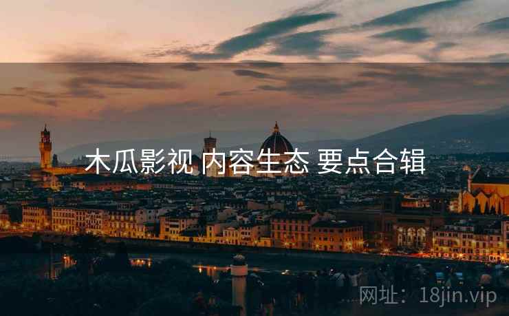 木瓜影视 内容生态 要点合辑