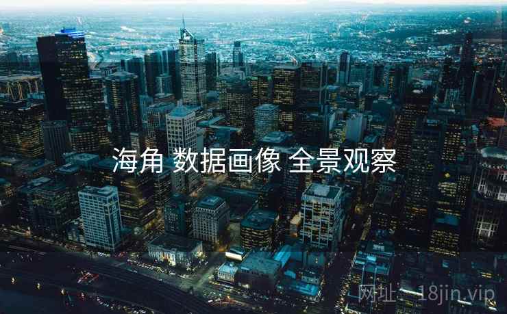 海角 数据画像 全景观察