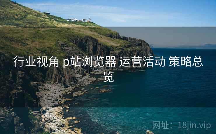 行业视角 p站浏览器 运营活动 策略总览