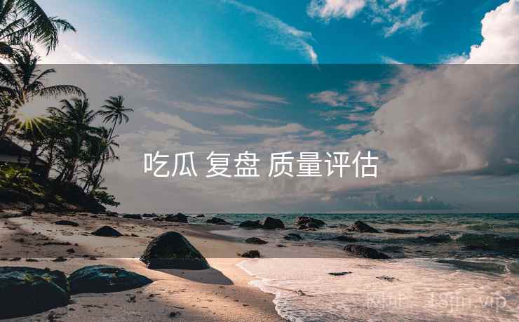吃瓜 复盘 质量评估
