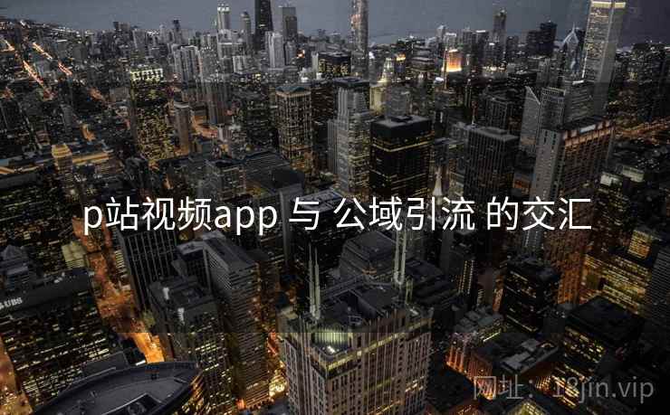 p站视频app 与 公域引流 的交汇